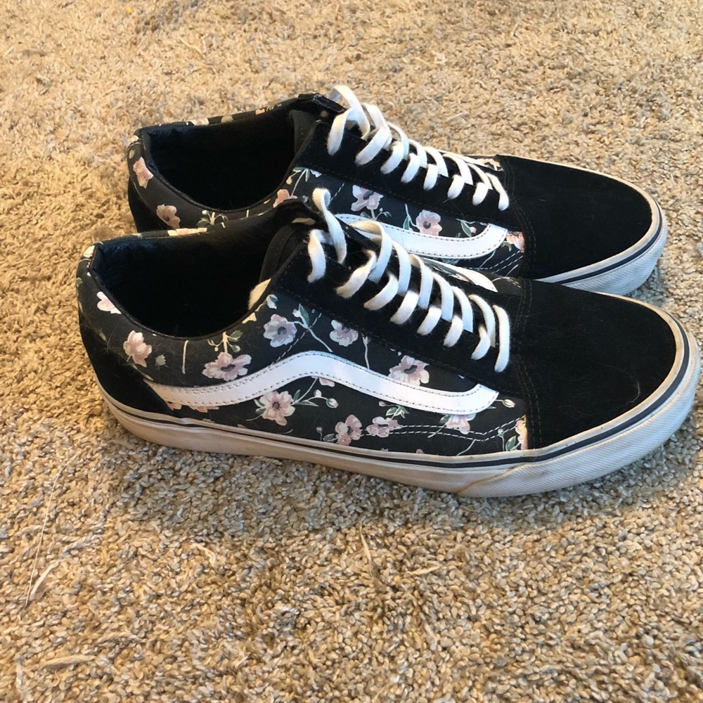Floral Old Skool Vans